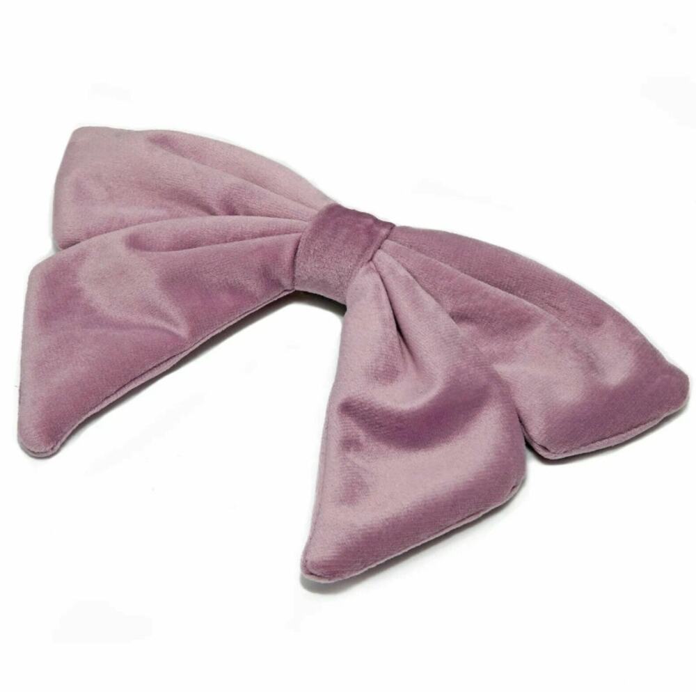 LELE SADOUGHI large 5" Purple Velvet Bows new barrette lavender